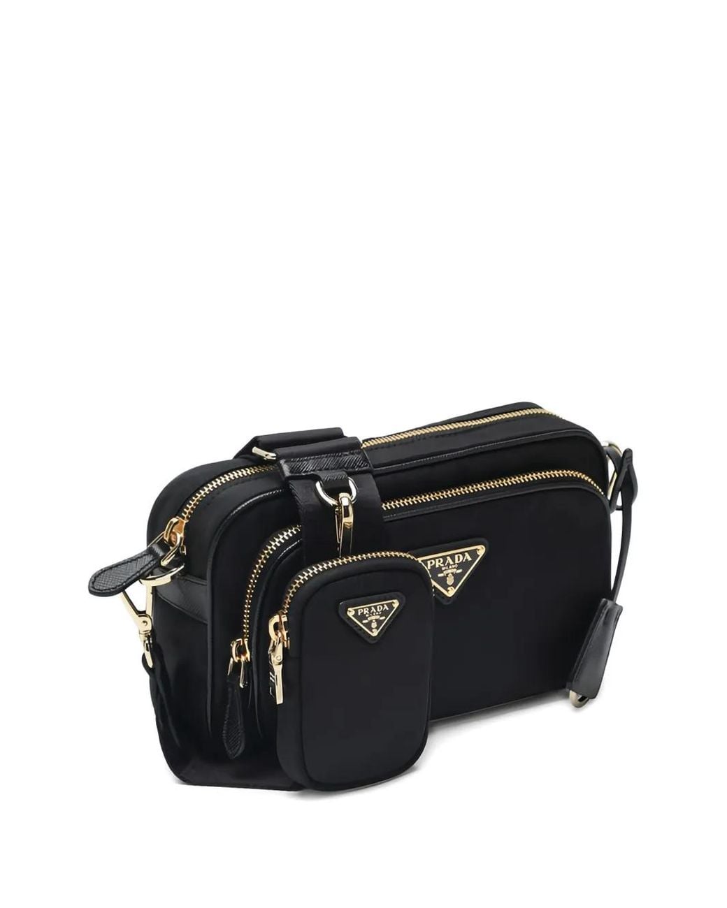 Prada Black Re-Nylon Shoulder Bag