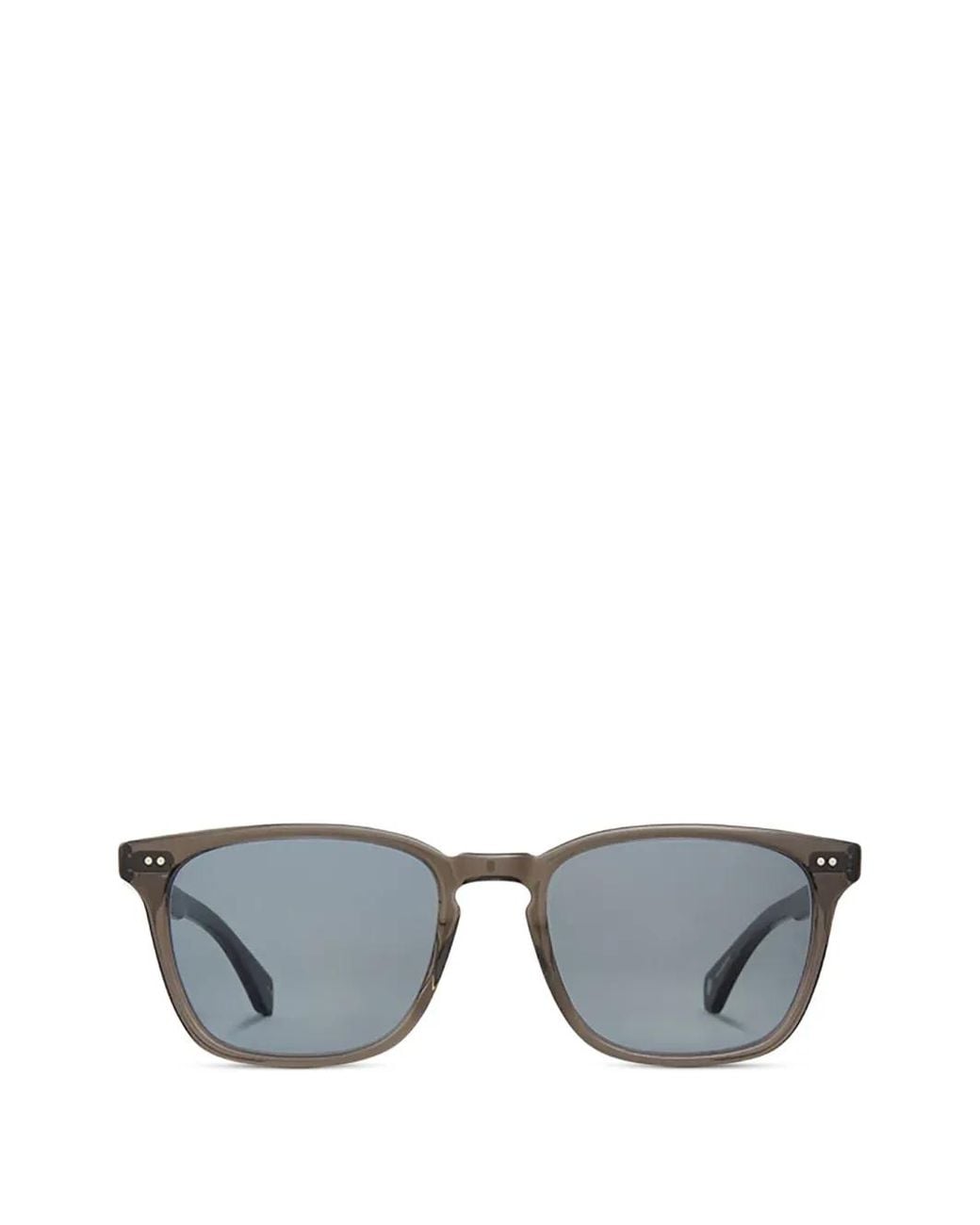 Garrett Leight Gray Earvin Square-Frame Sunglasses