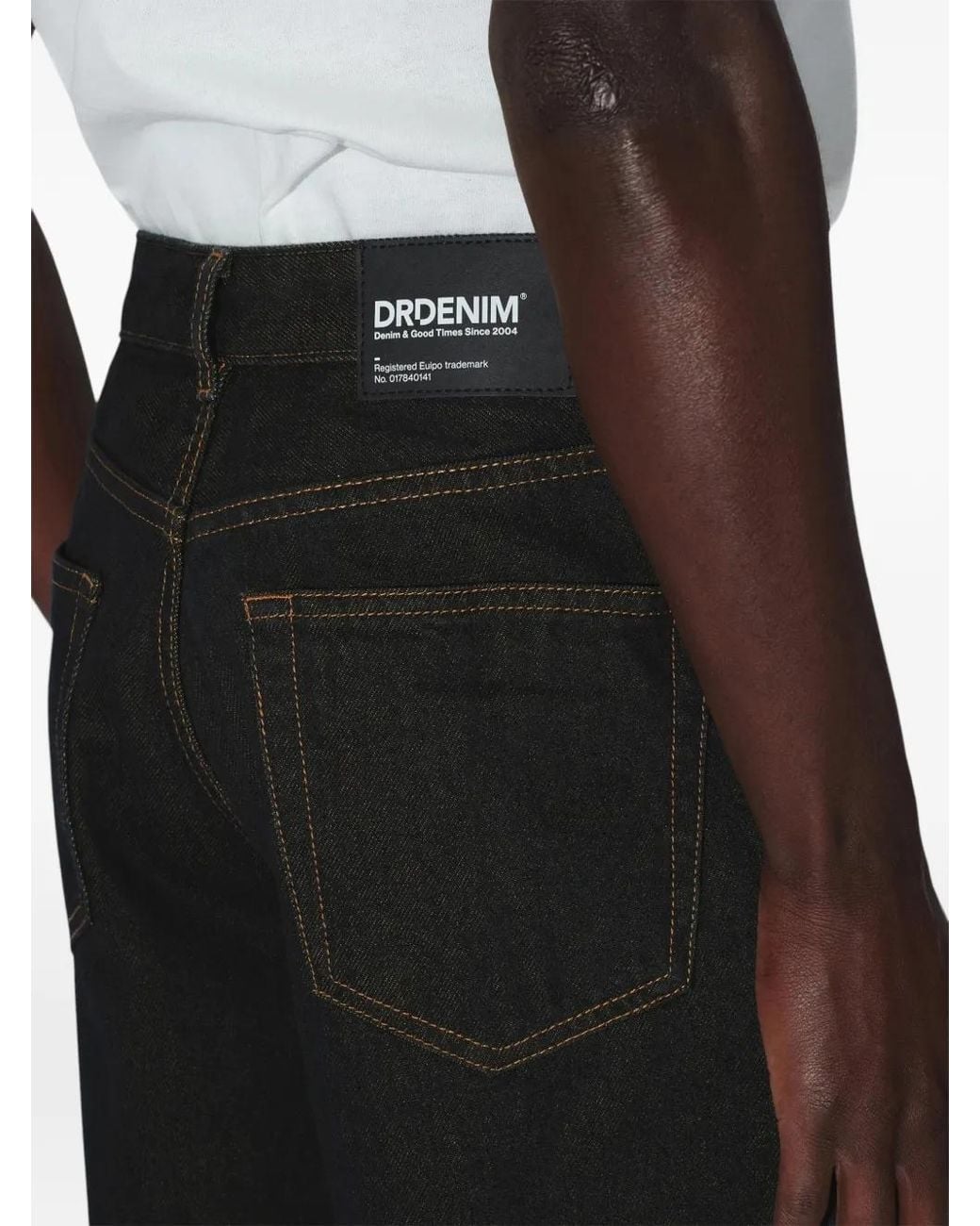 Vaqueros Omar Dr. Denim de hombre de color Black
