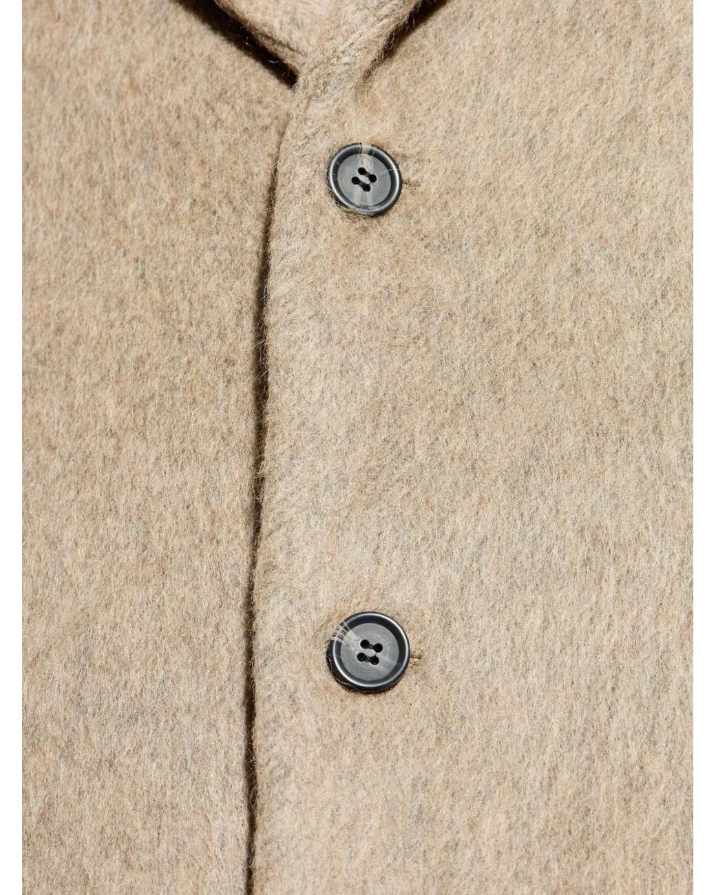 Samsøe & Samsøe Natural Single-Breasted Coat for men