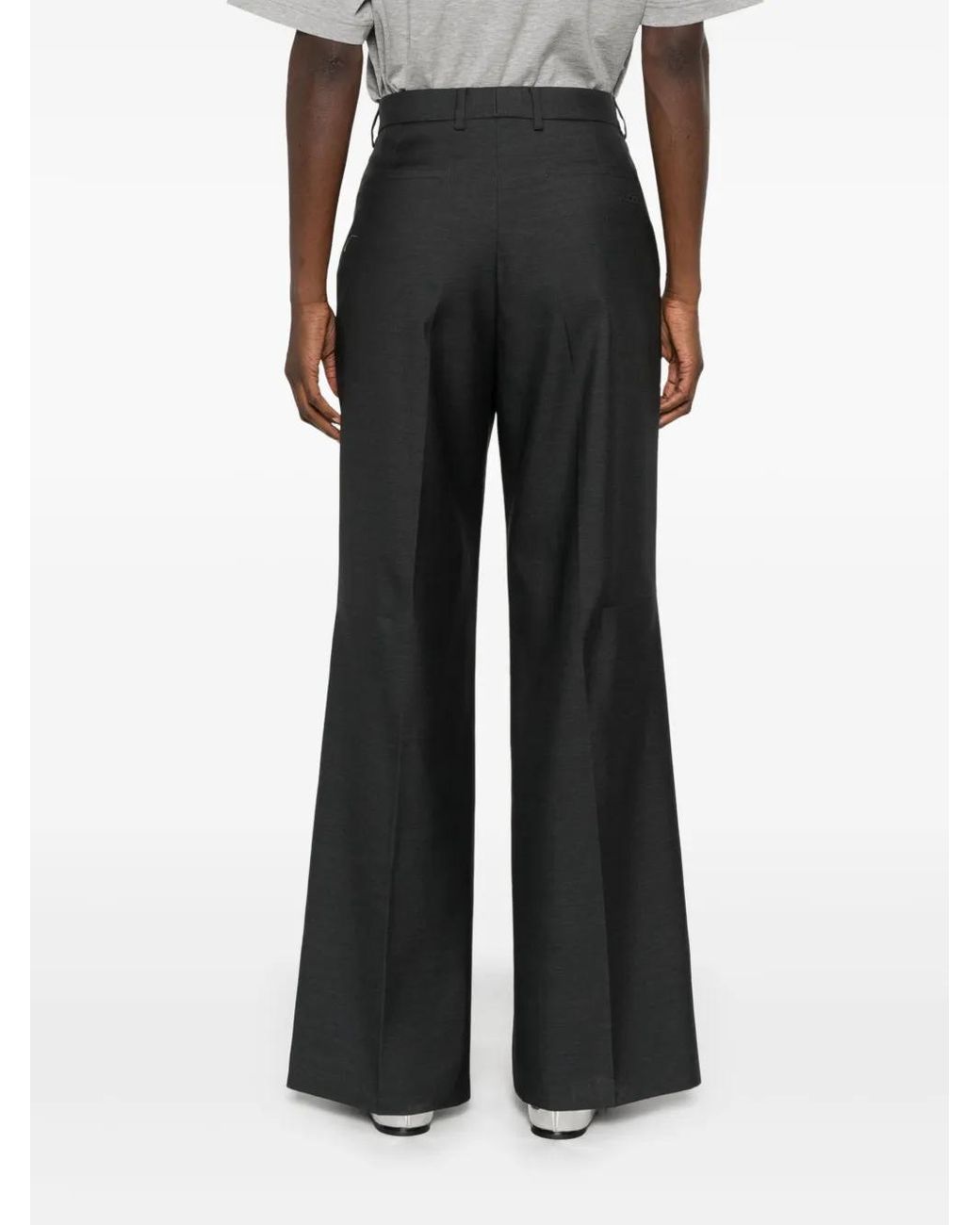 Gucci Gray Wool Trousers