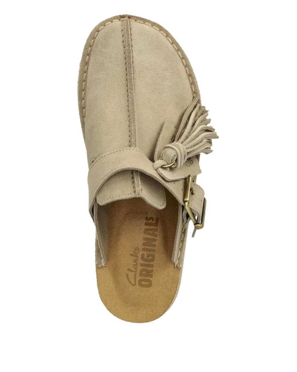 Clarks Natural Trek Mule Suede Slippers