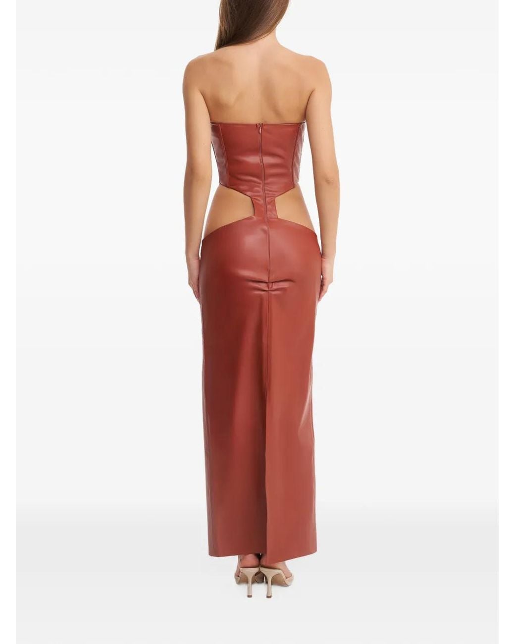 Lika White Cut-Out Corset Dress