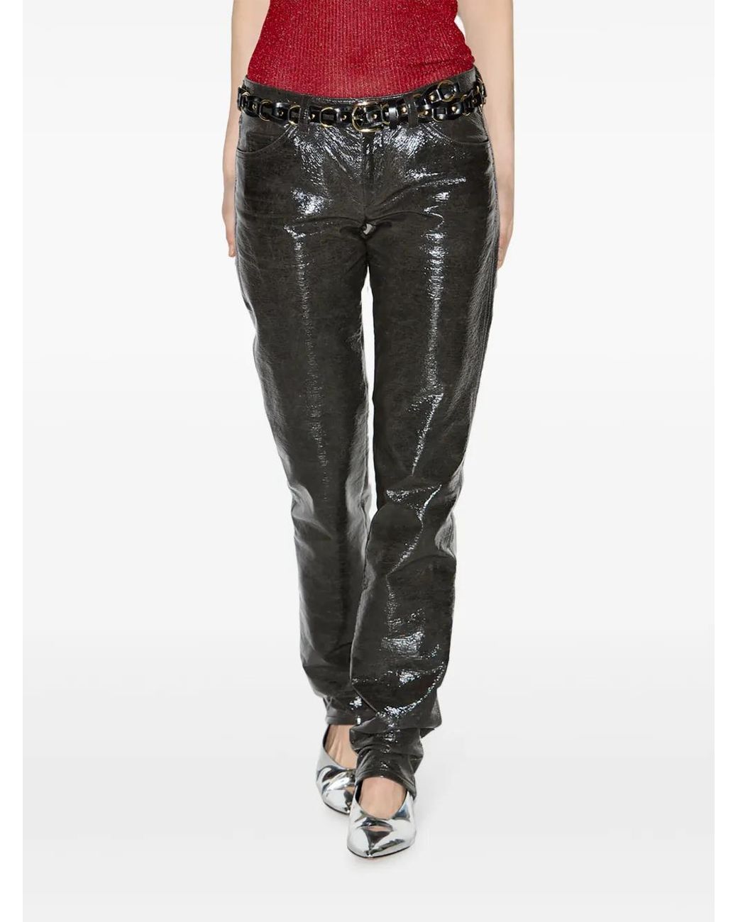 Isabel Marant Gray Lovis Pants