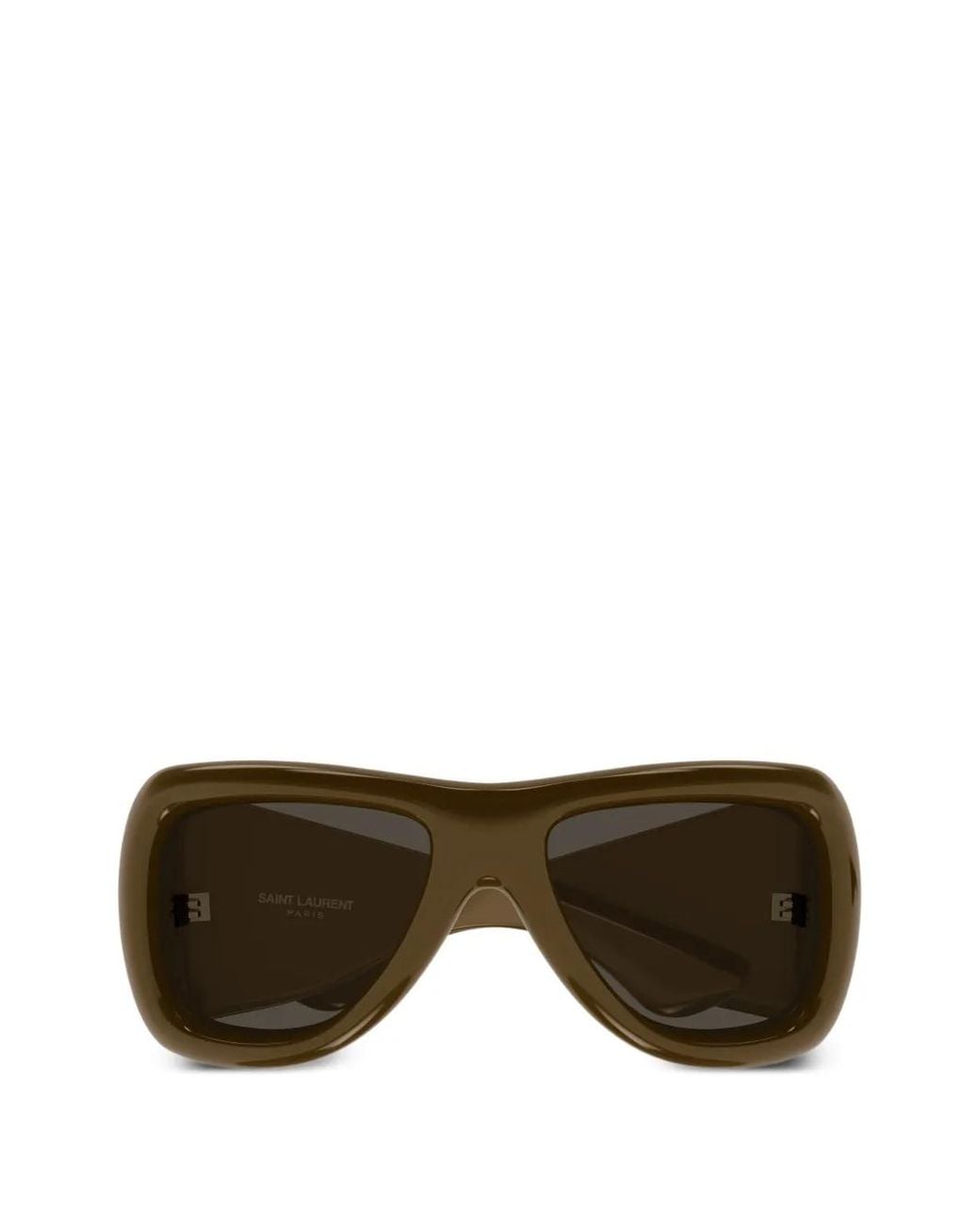 Saint Laurent Green Sl 902 Howl Oversized-Frame Sunglasses