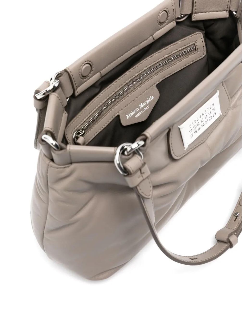 Maison Margiela Natural Small Glam Slam Tote Bag