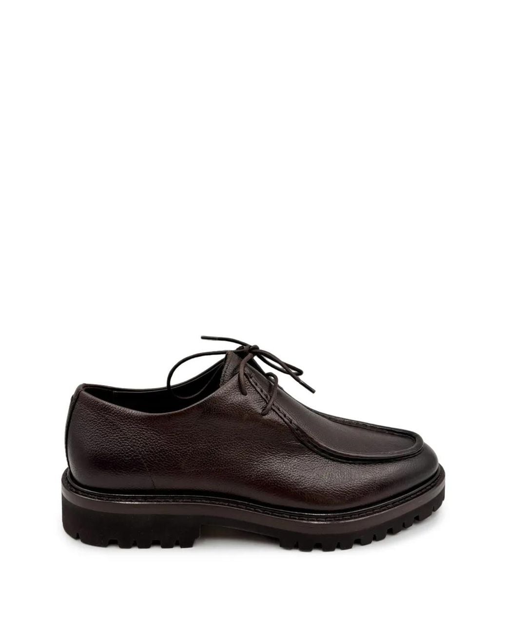 Fabiano Ricci Black Parabot Denver Roccia Loafers for men