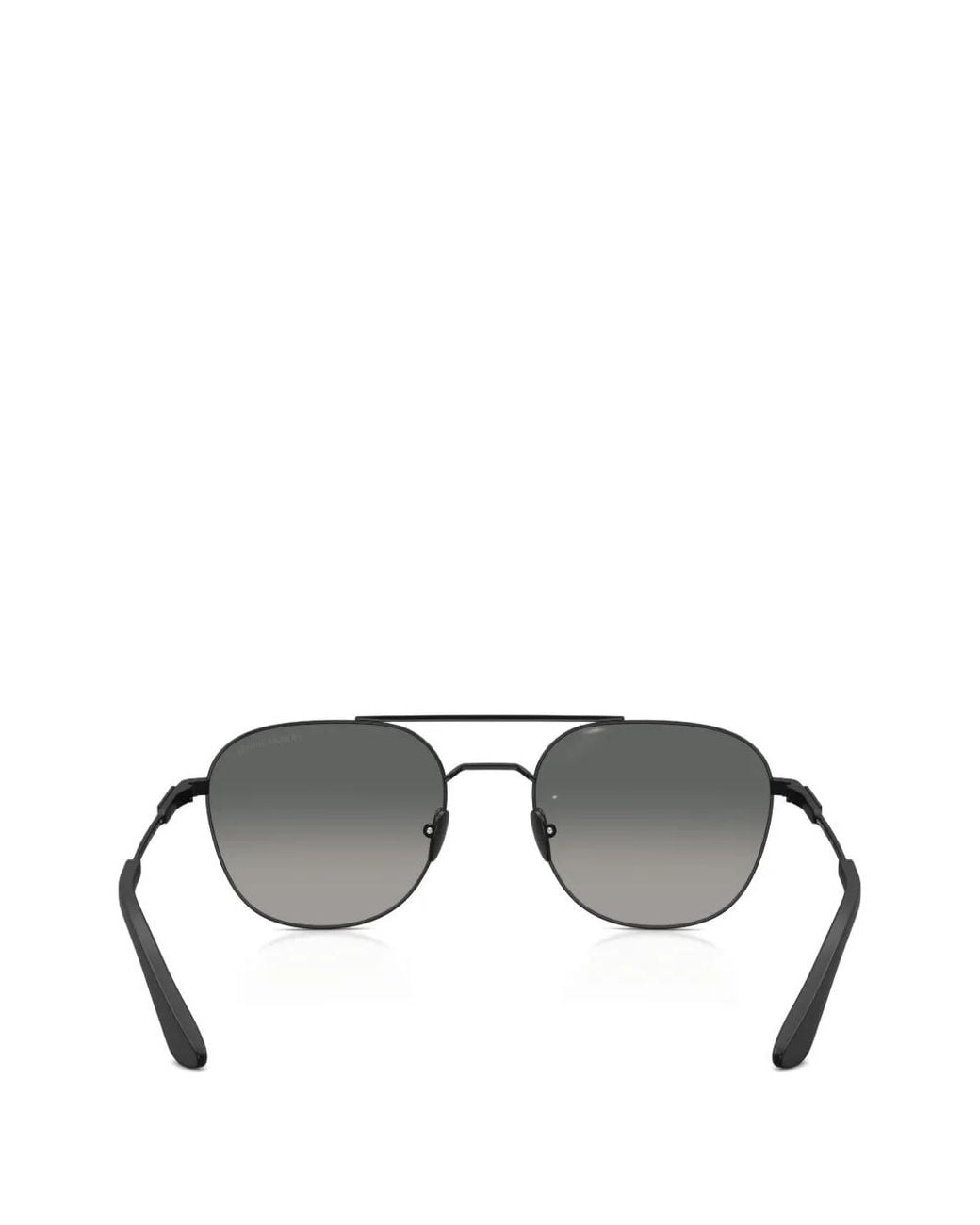 メンズ Giorgio Armani ダブルブリッジ サングラス Gray