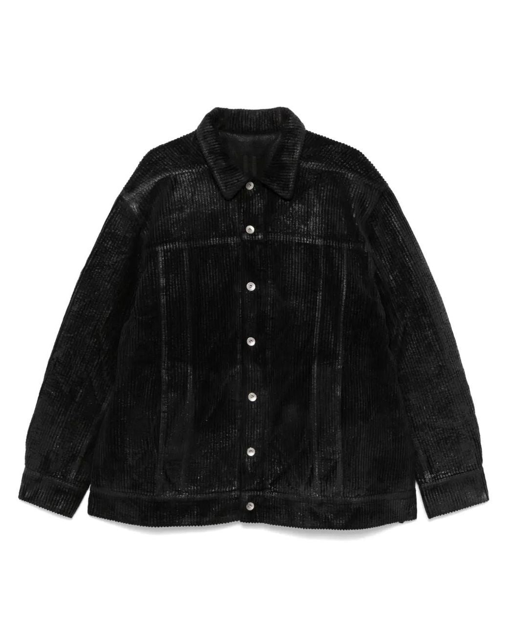 Rick Owens Black Jumbo Jacket for men