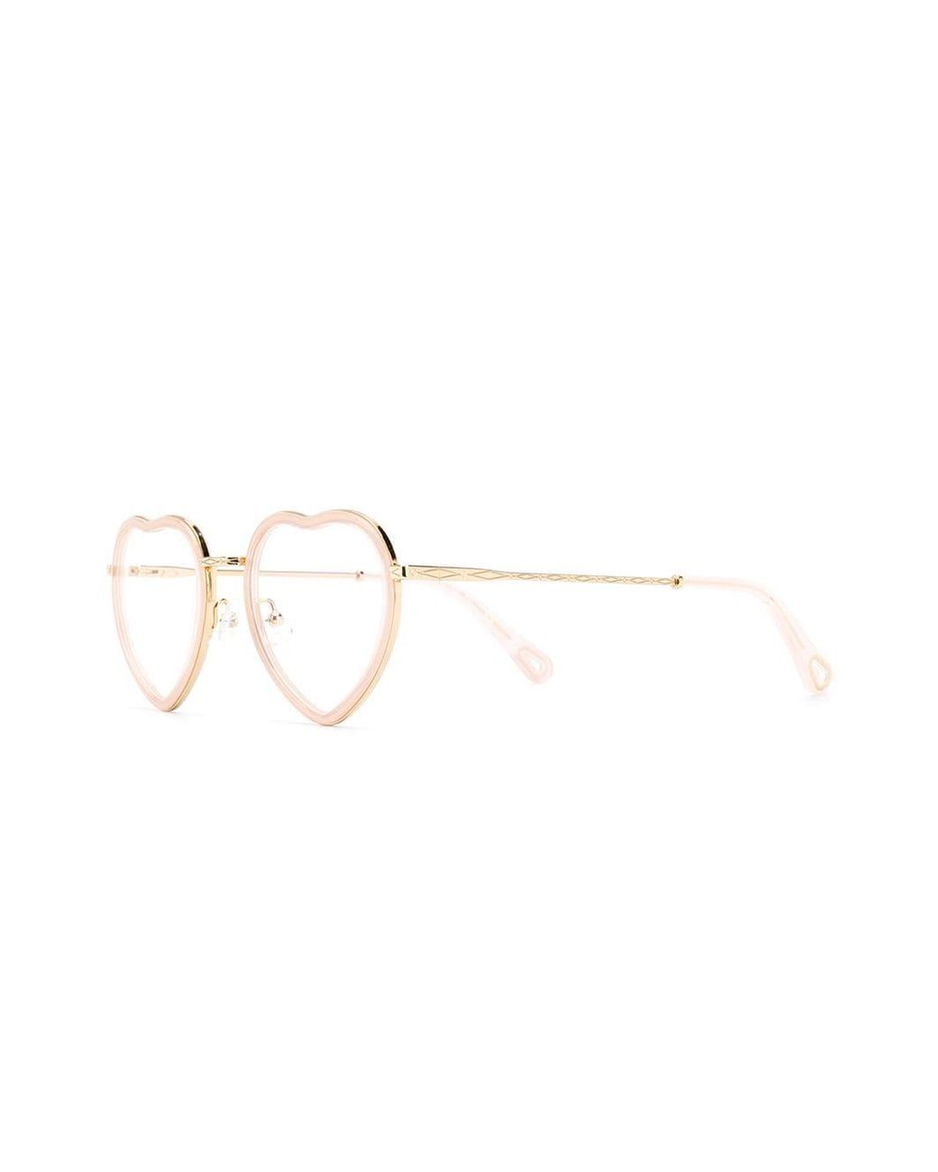 Chloé Heart Shaped Glasses in Pink | Lyst UK