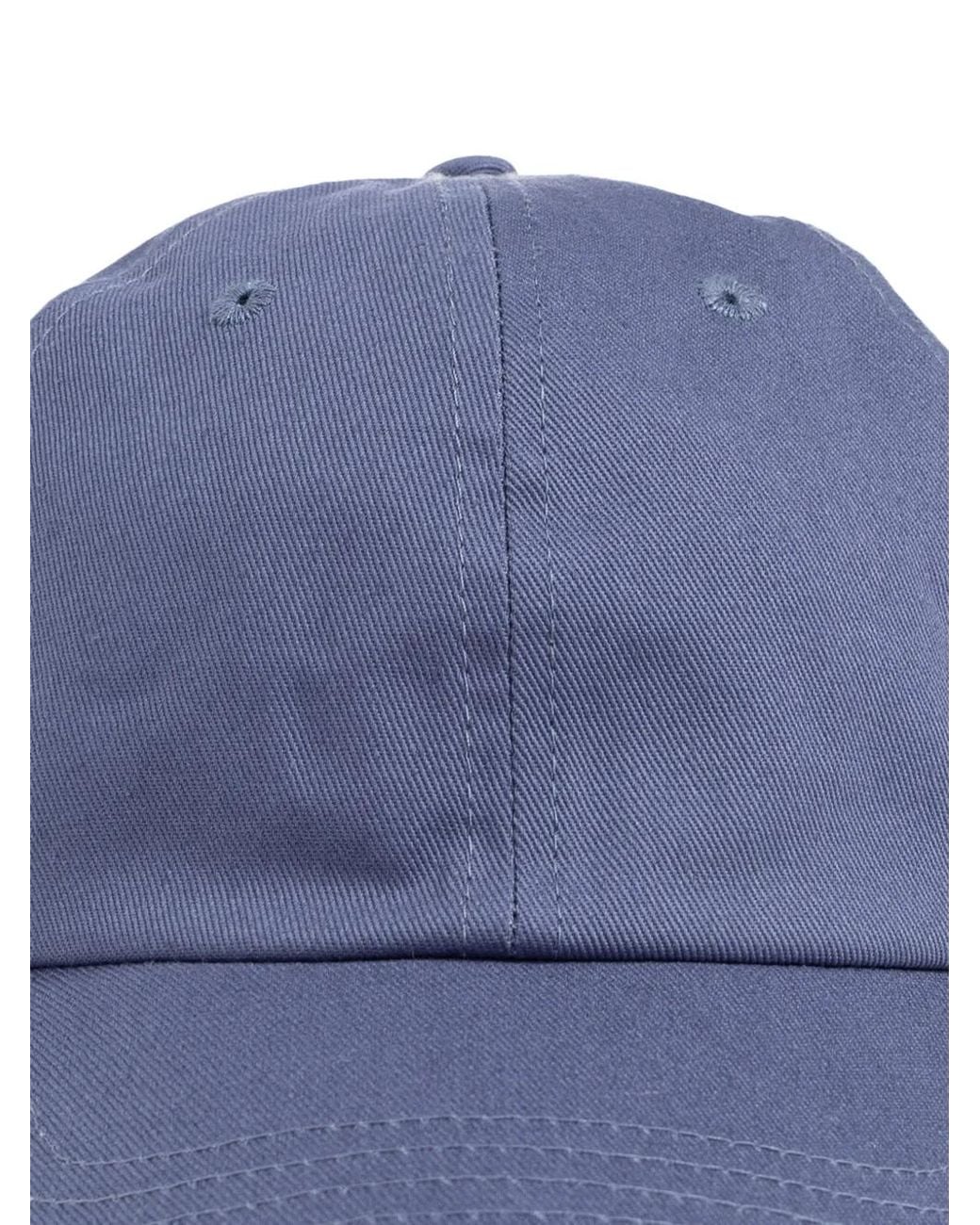 Lanvin Blue Signature Cotton Cap