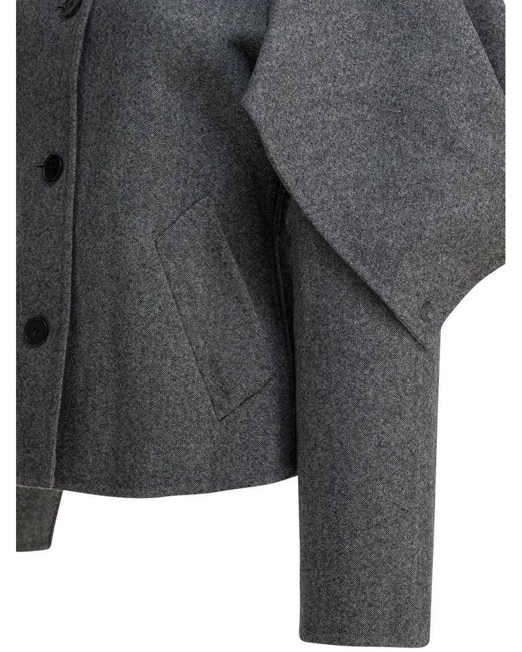 Chaqueta Catran Con Botones R2W de color Gray