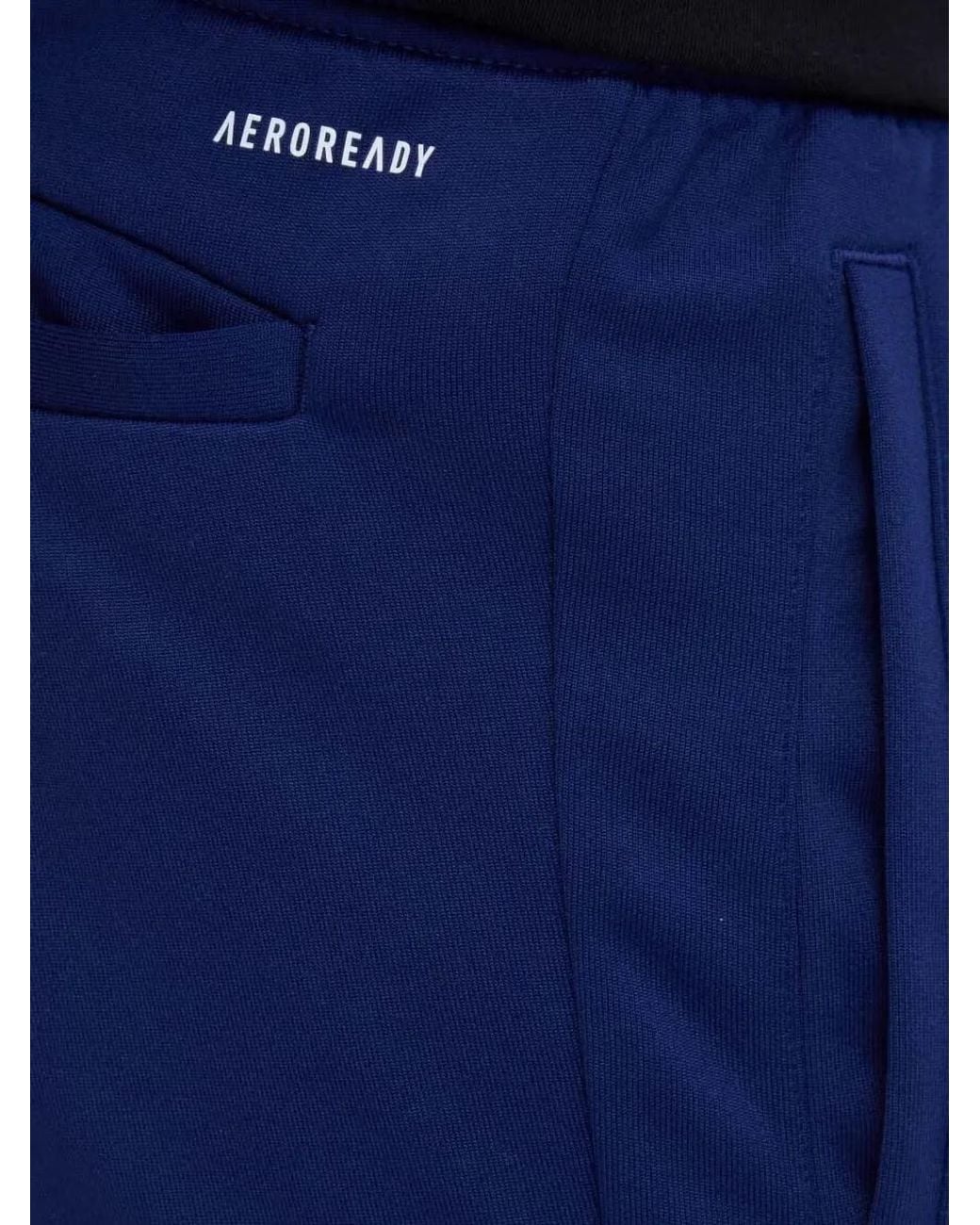 Adidas Blue Tapered Training Pants Game And Go for men