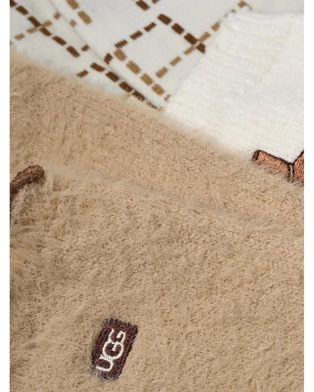 Ugg Natural Classic Crew Socks (Set Of Three)