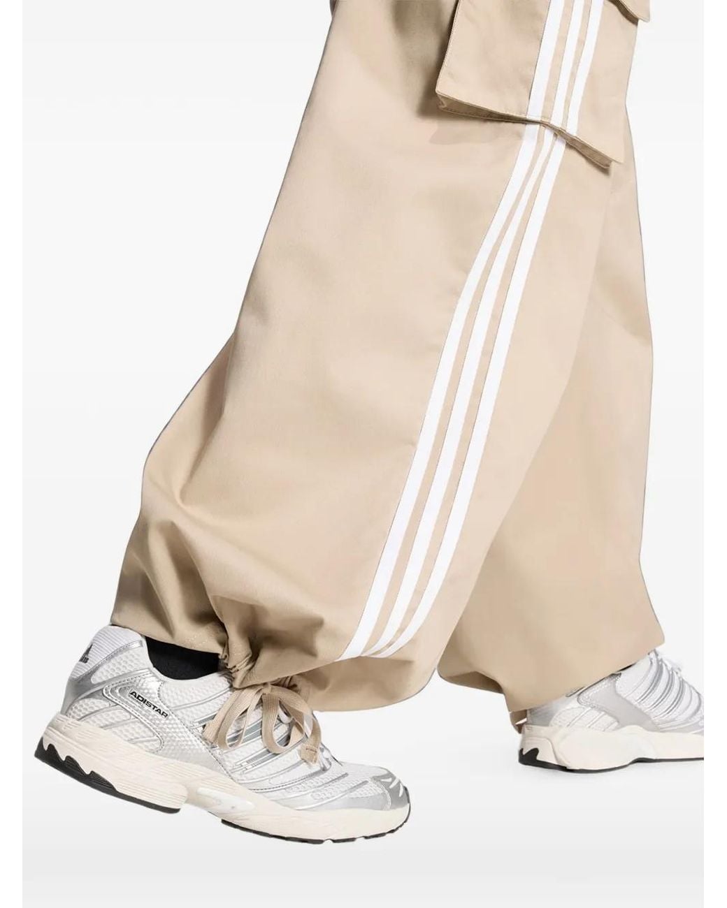 Adidas Natural Firebird Adilenium Twill 3S Cargo Pants