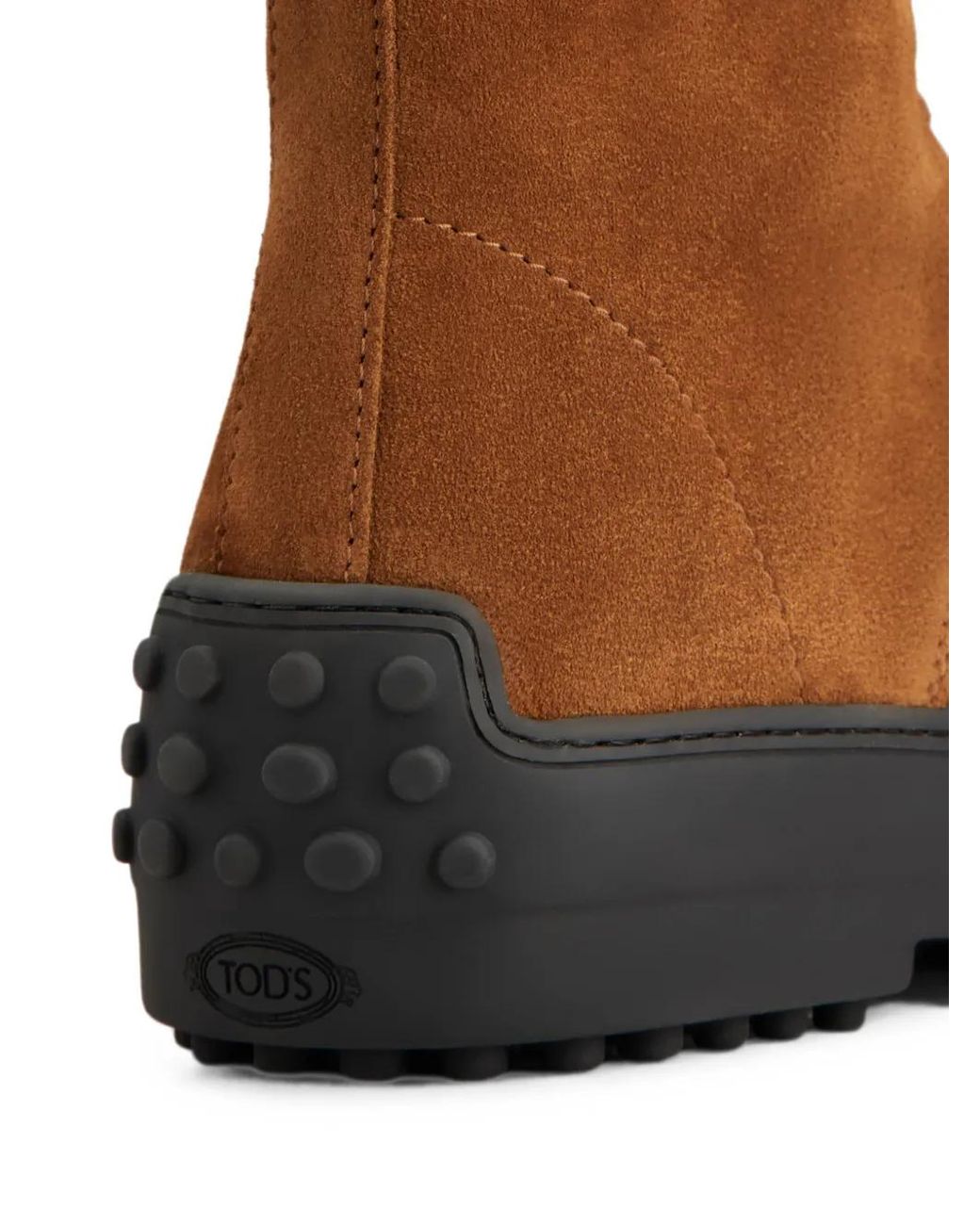 Tod's Brown Gommino Stiefel