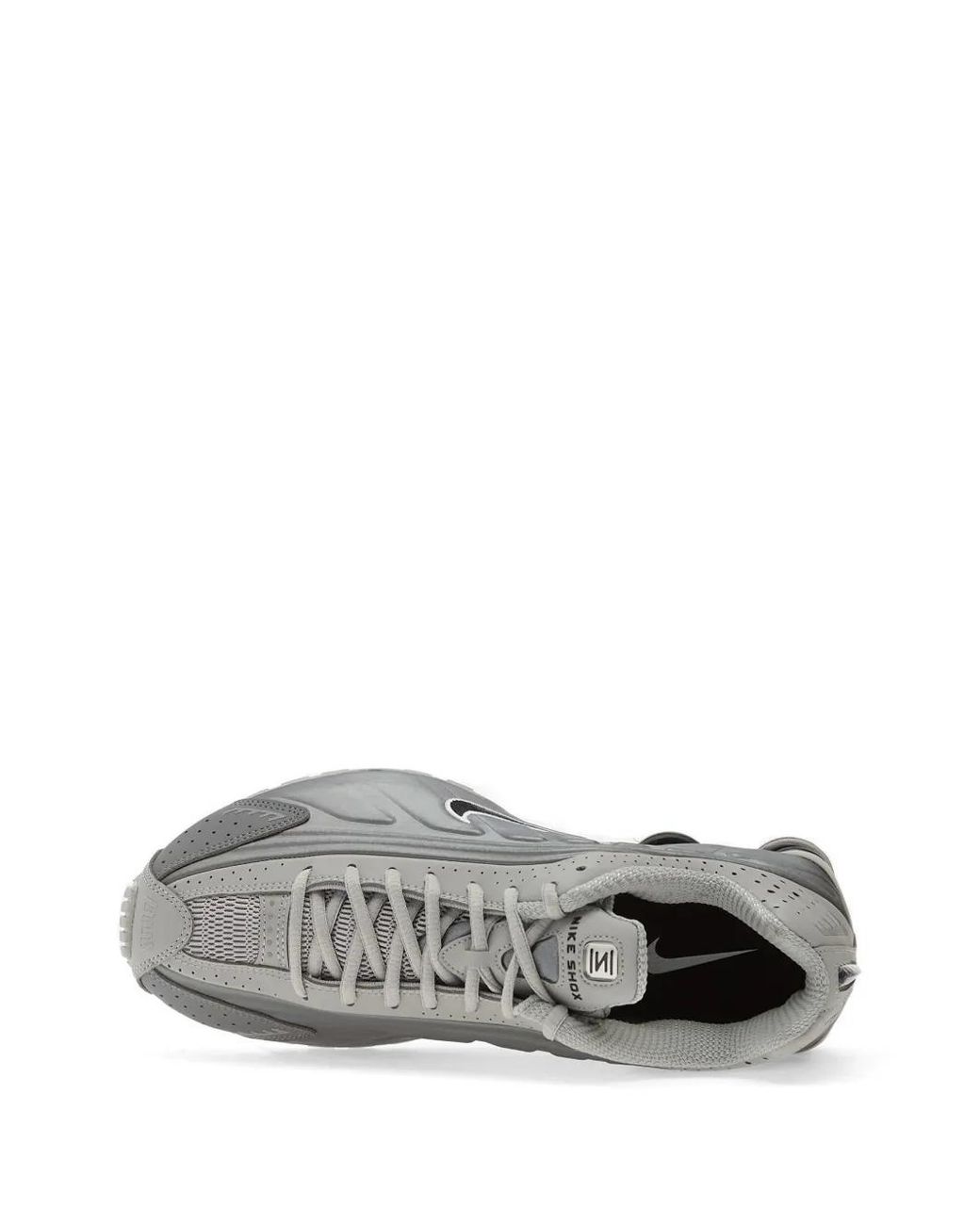 Nike Gray Shox R4 Sneakers for men