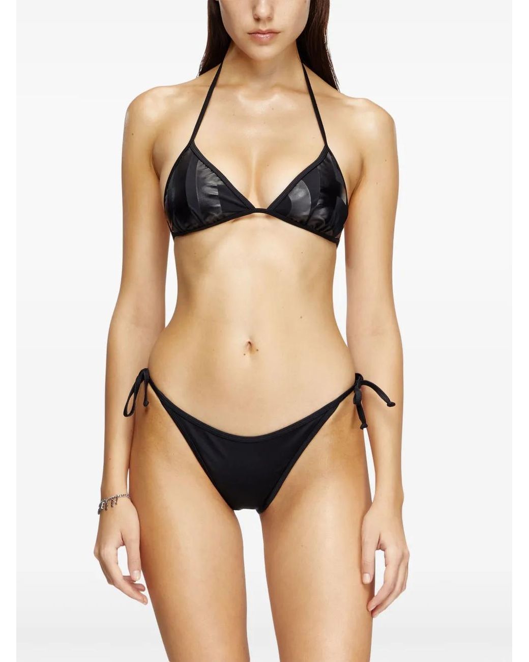 DIESEL Black Bfb-Sees-A Bikini Top