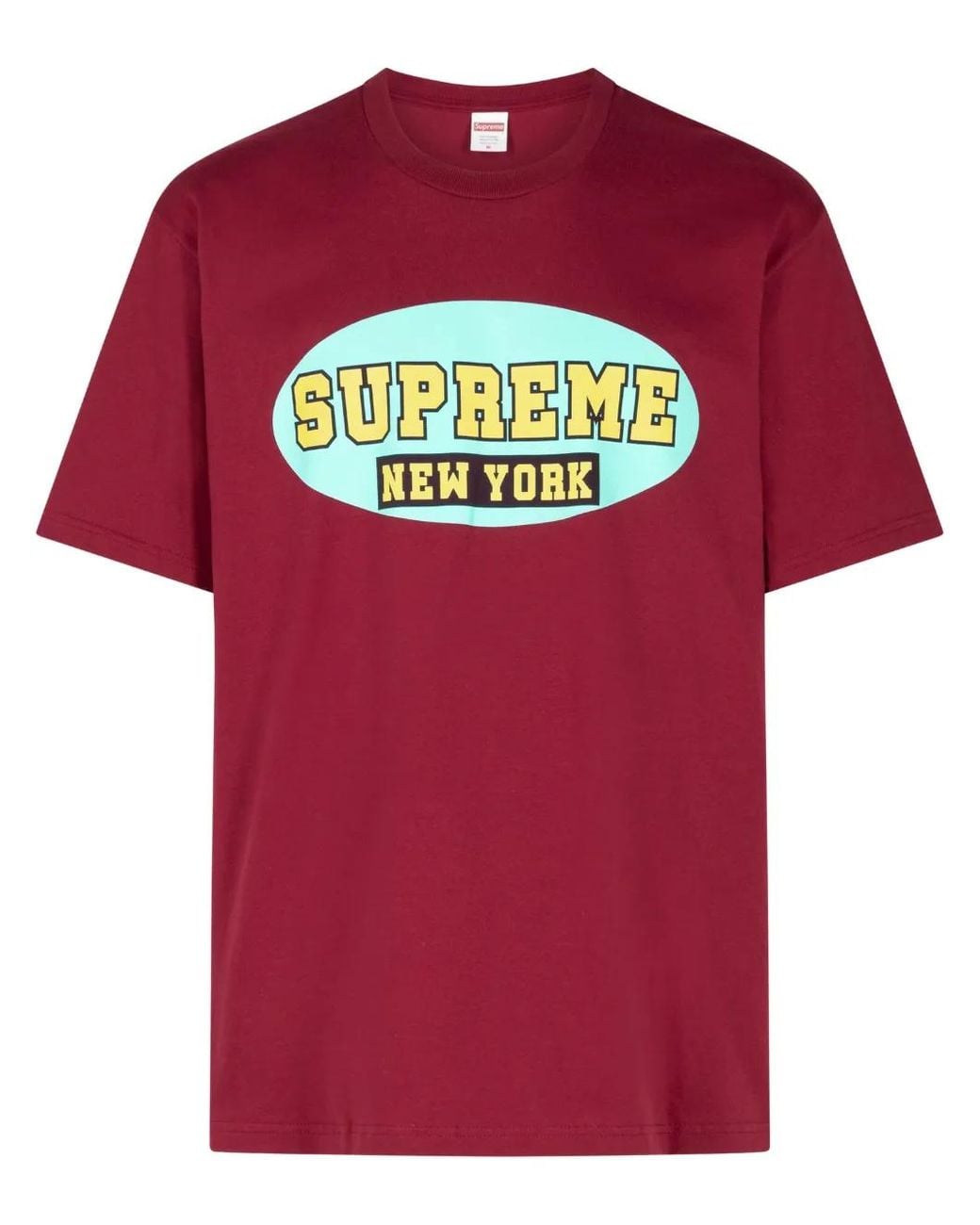Supreme Red New York Jersey T-Shirt