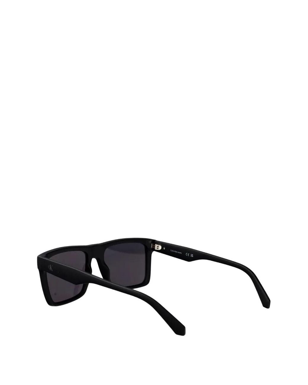 Calvin Klein Black Rectangle-Frame Sunglasses for men