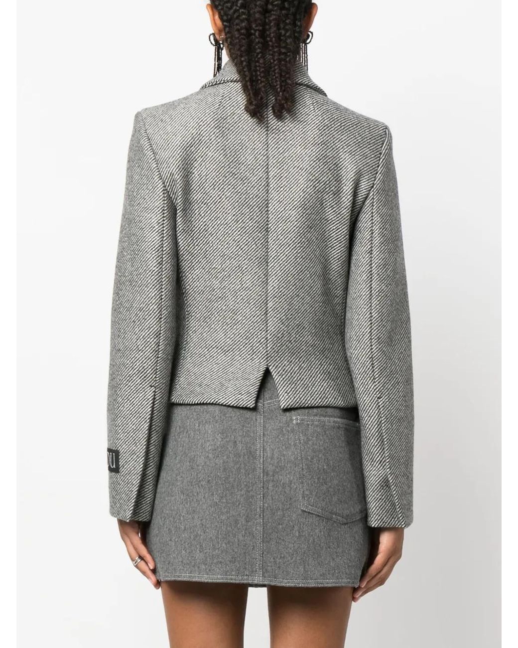 Patou Gray Short Jacket