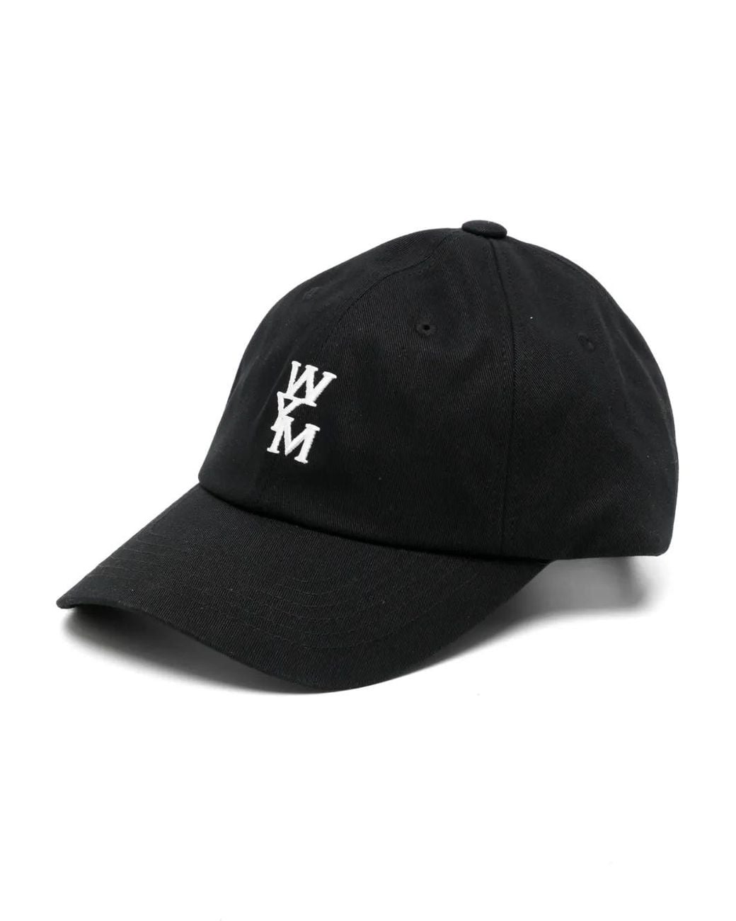 Wooyoungmi Black Logo Baseball Cap for men