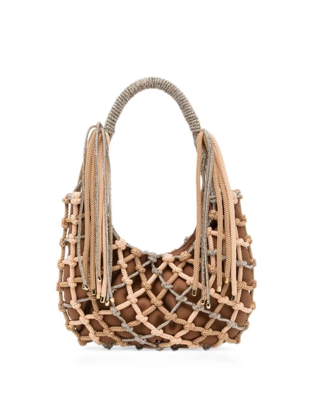 Rosantica Natural Nodi Shoulder Bag