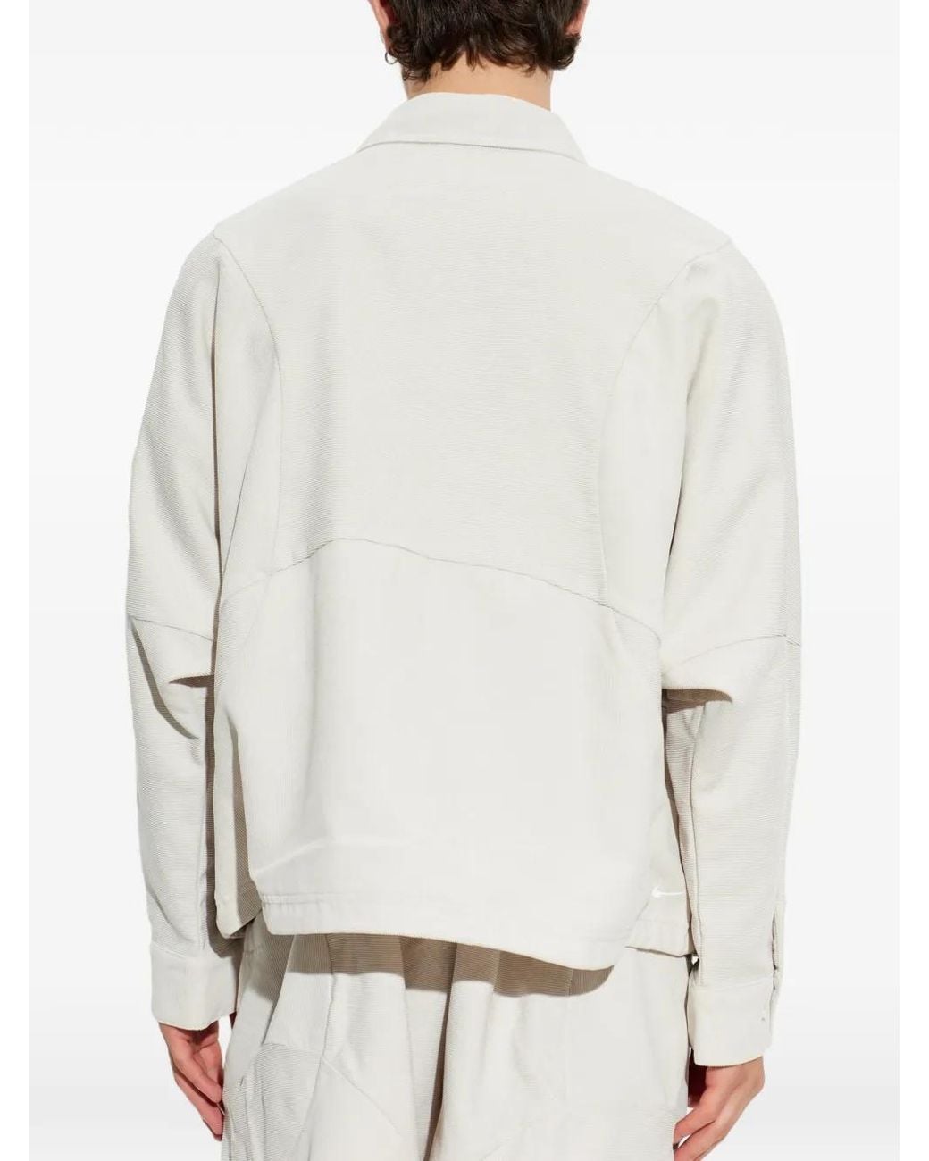 Nike White Acg Dolomiti Zip-Up Lightweight Jacket