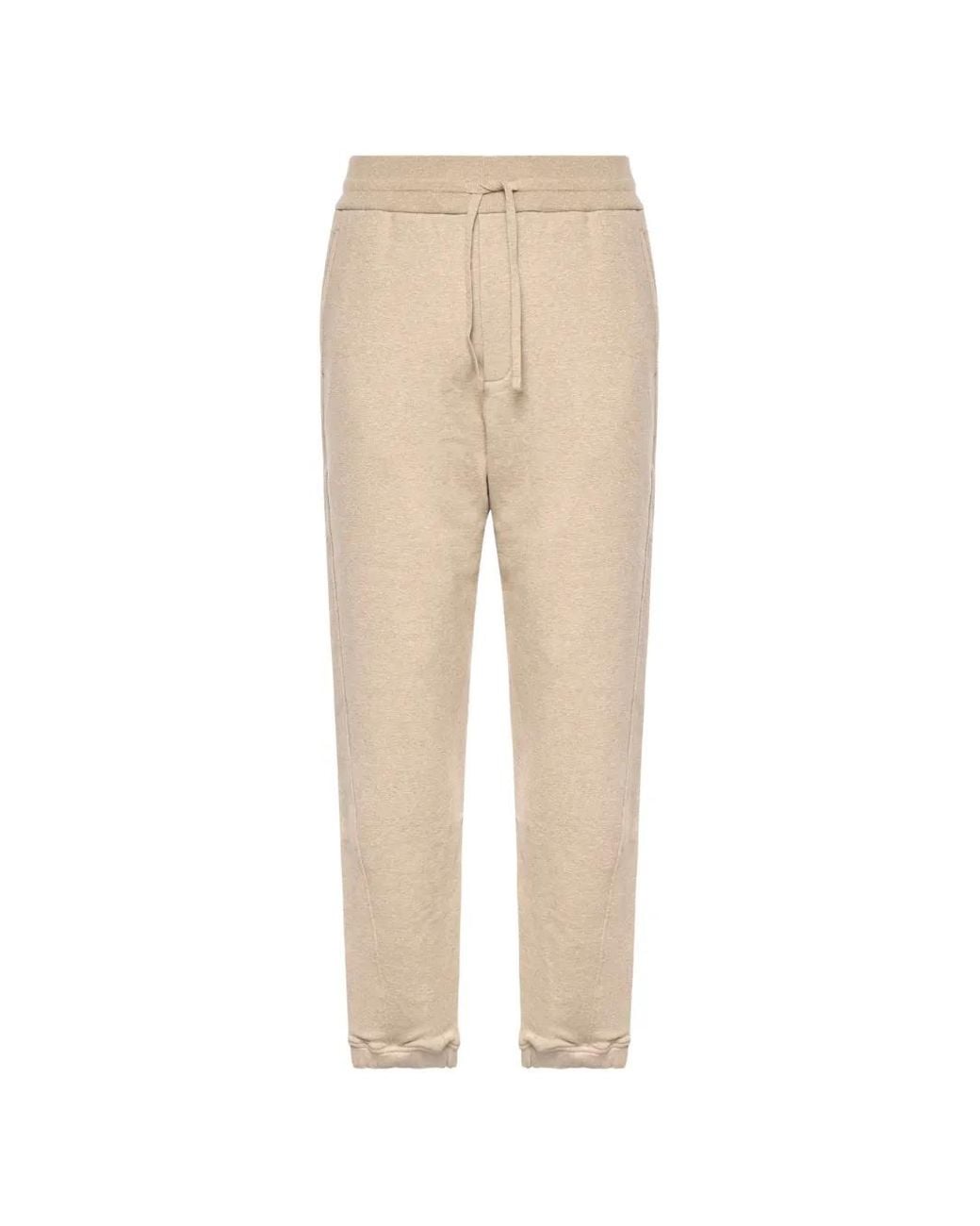 Loro Piana Natural Drawstring Track Pants for men