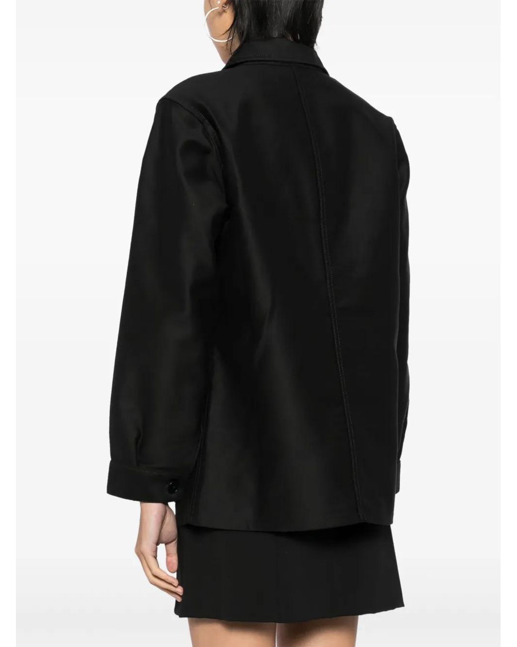 Agnes B. Black Oversized Jacket