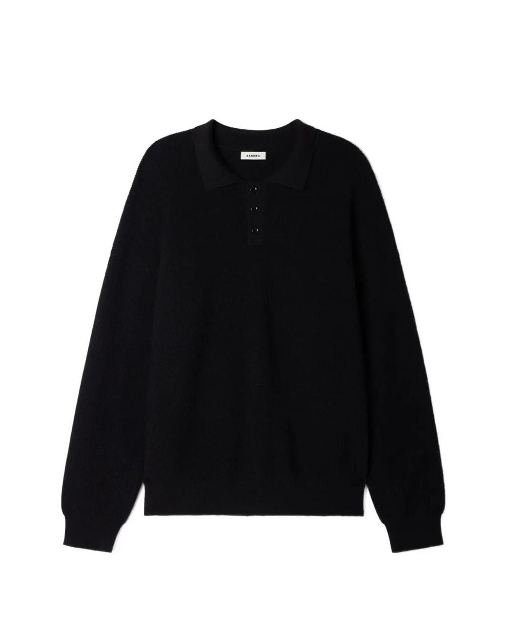 Polo di Sandro in Black da Uomo