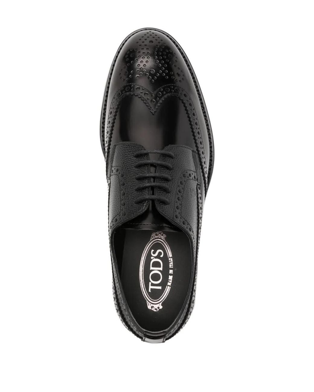 Tod's Black Lace-up Shoes for men