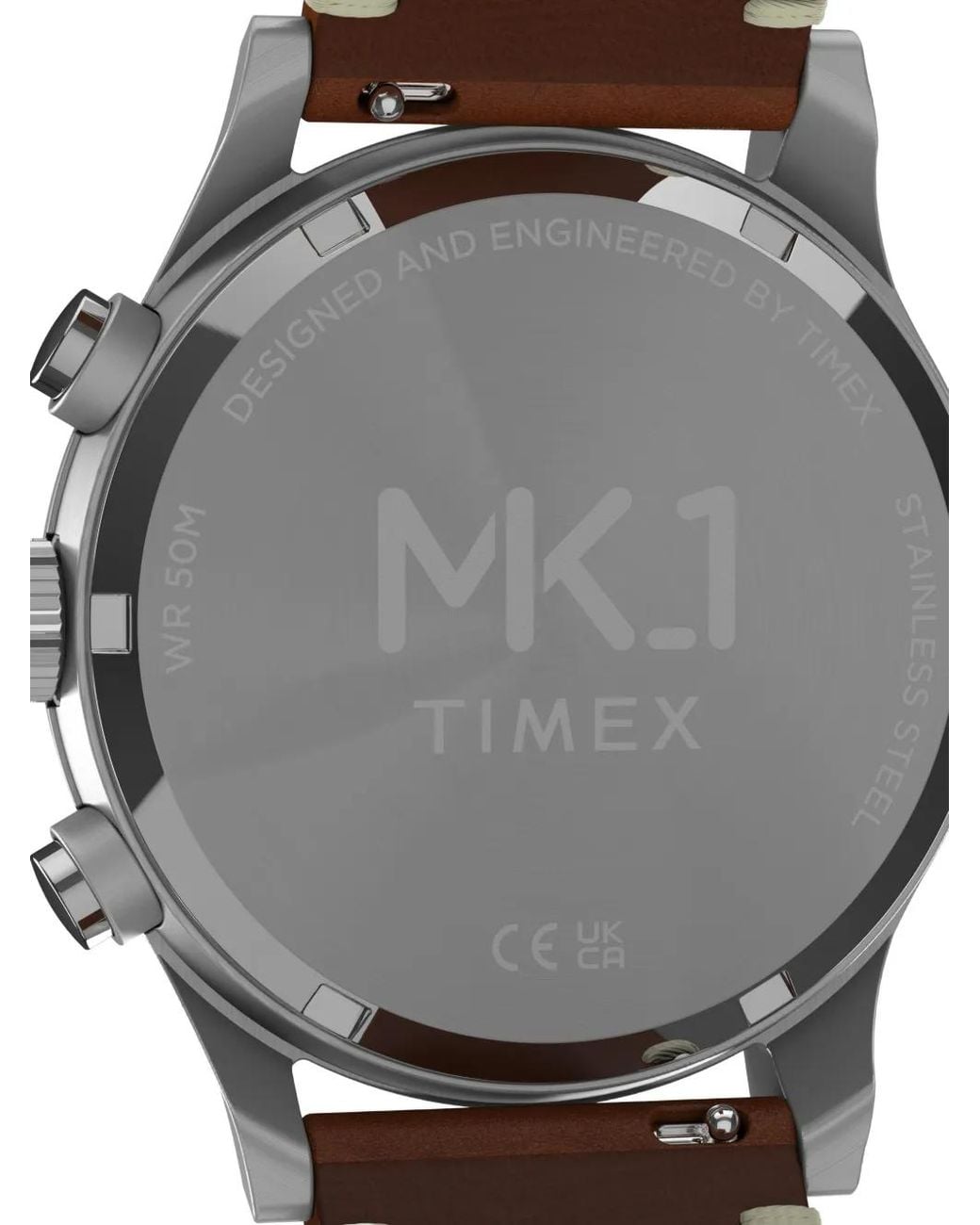 Timex Black Mk1 Chronograph 40Mm Watch for men