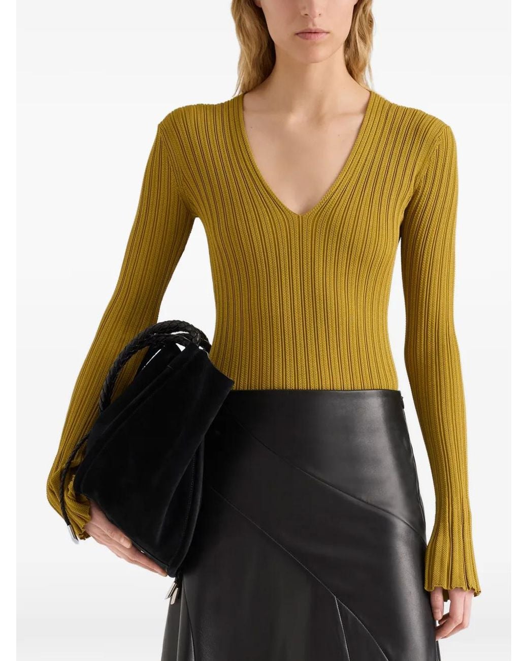 Proenza Schouler Green Roux Top