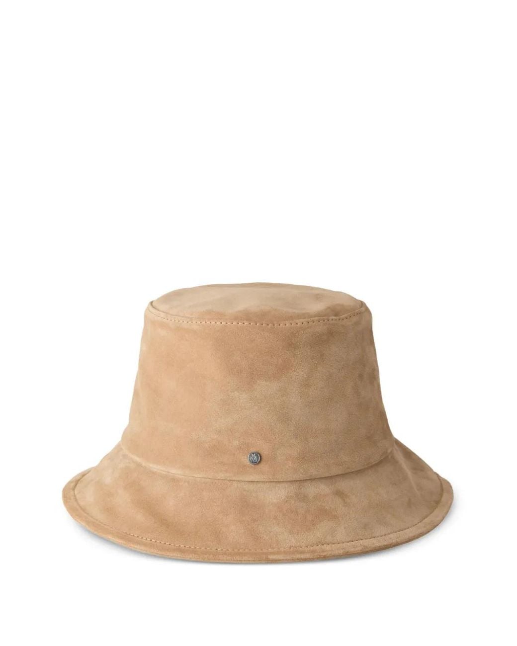 Maison Michel Natural Suede Bucket Hat for men