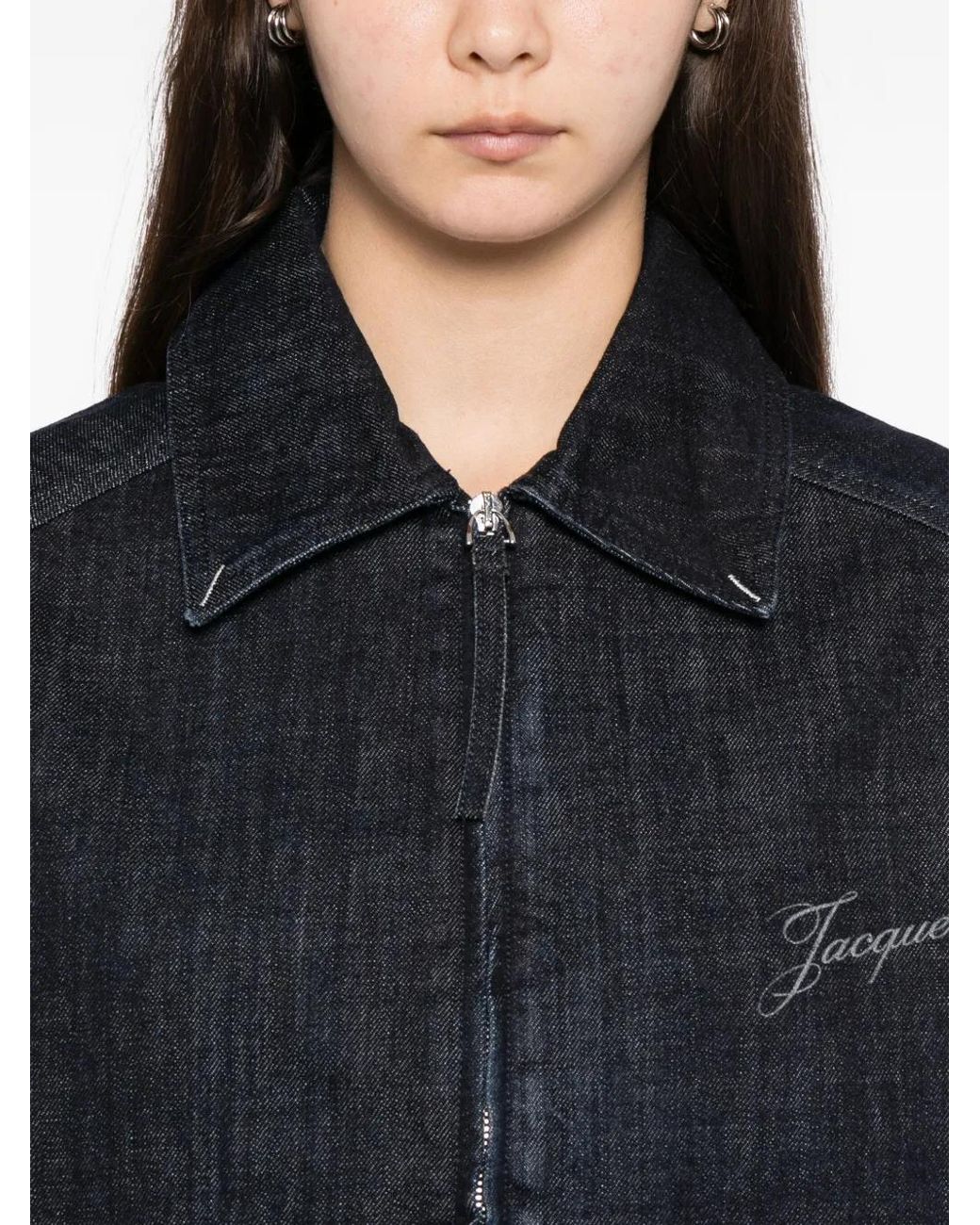 Jacquemus Blue The Canevas De-Nîmes Denim Jacket