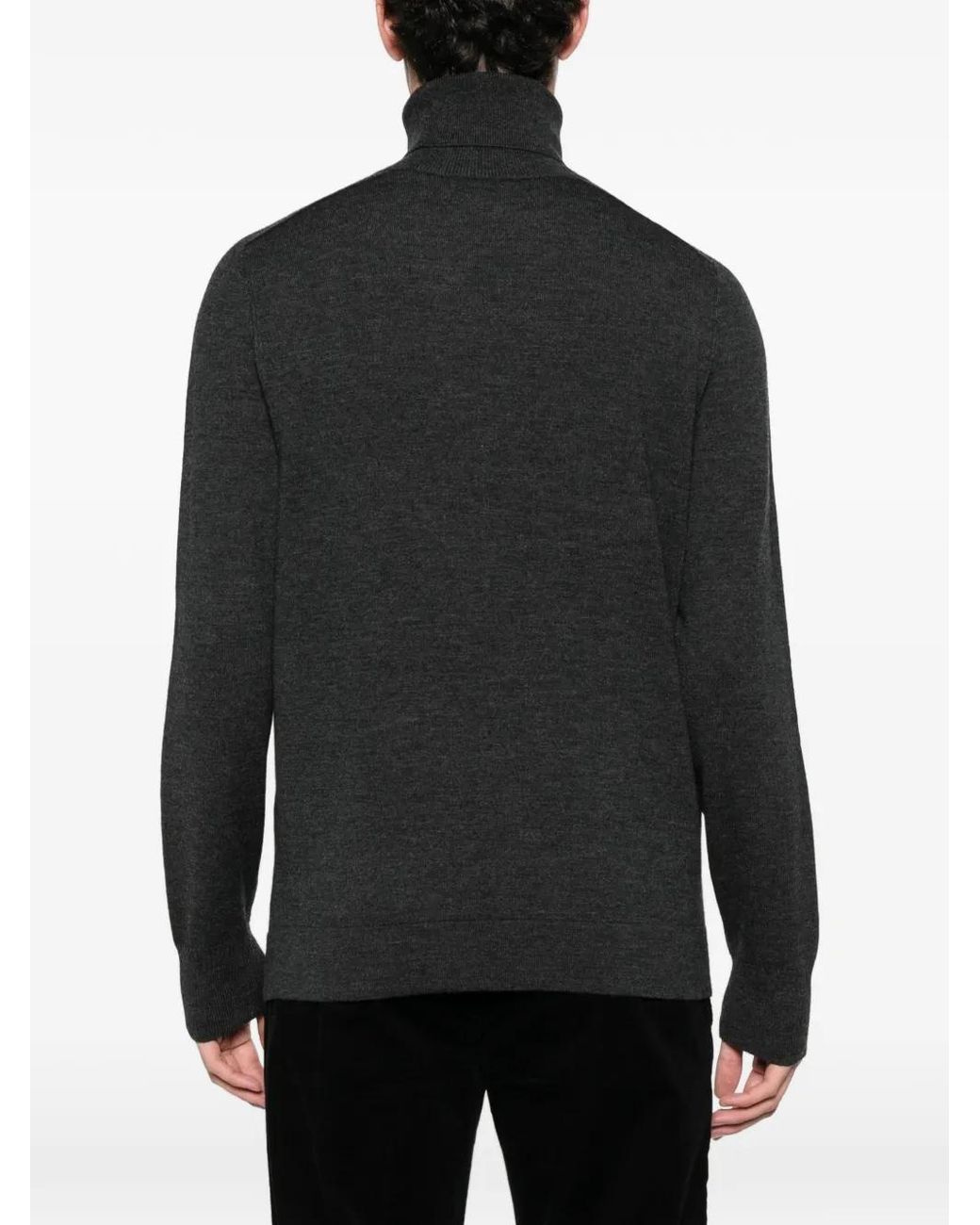 Marc O' Polo Black Pull À Col Roulé for men