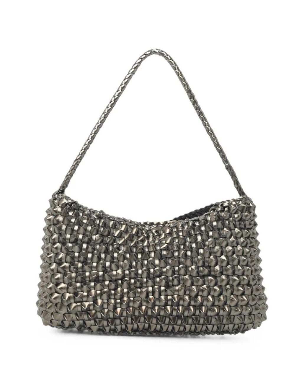 Dragon Diffusion Gray Gewebte Basil Cactus Schultertasche