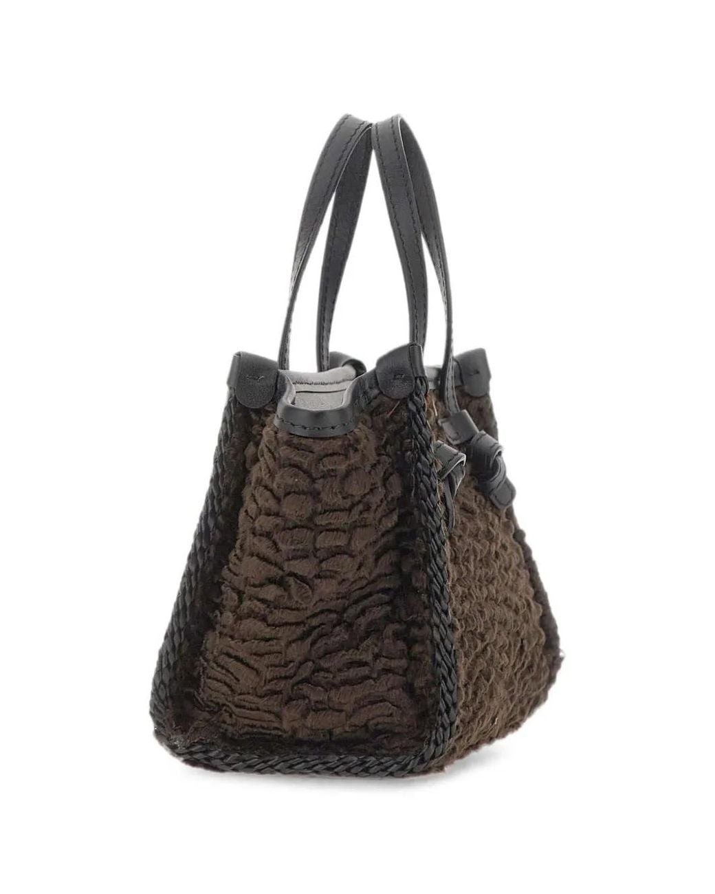 MARCELLA CLUB Black Miss Marcella Animal-Motif Tote Bag