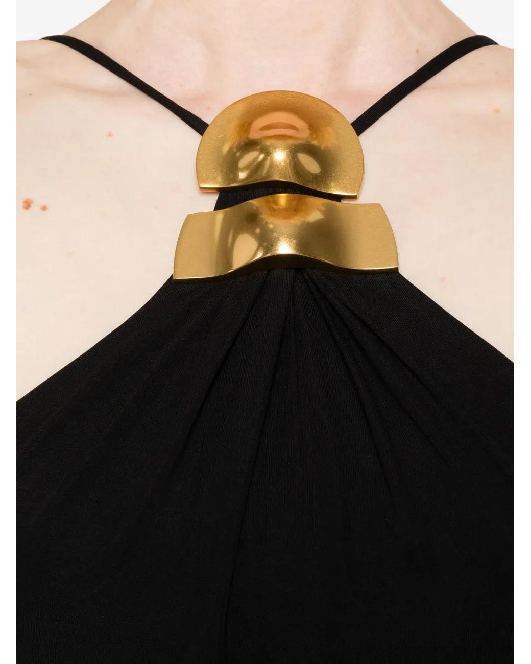 Cult Gaia Black Vaela Gown