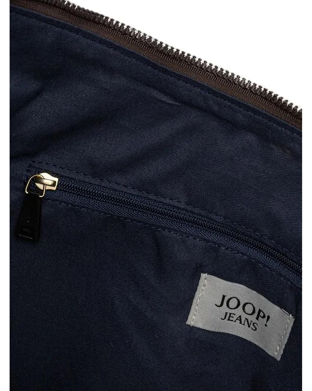 Joop! Black Cuore Lettera Dalia Logo-Debossed Grained-Effect Tote Bag