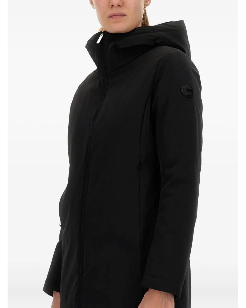 Colmar Black Hooded Jacket