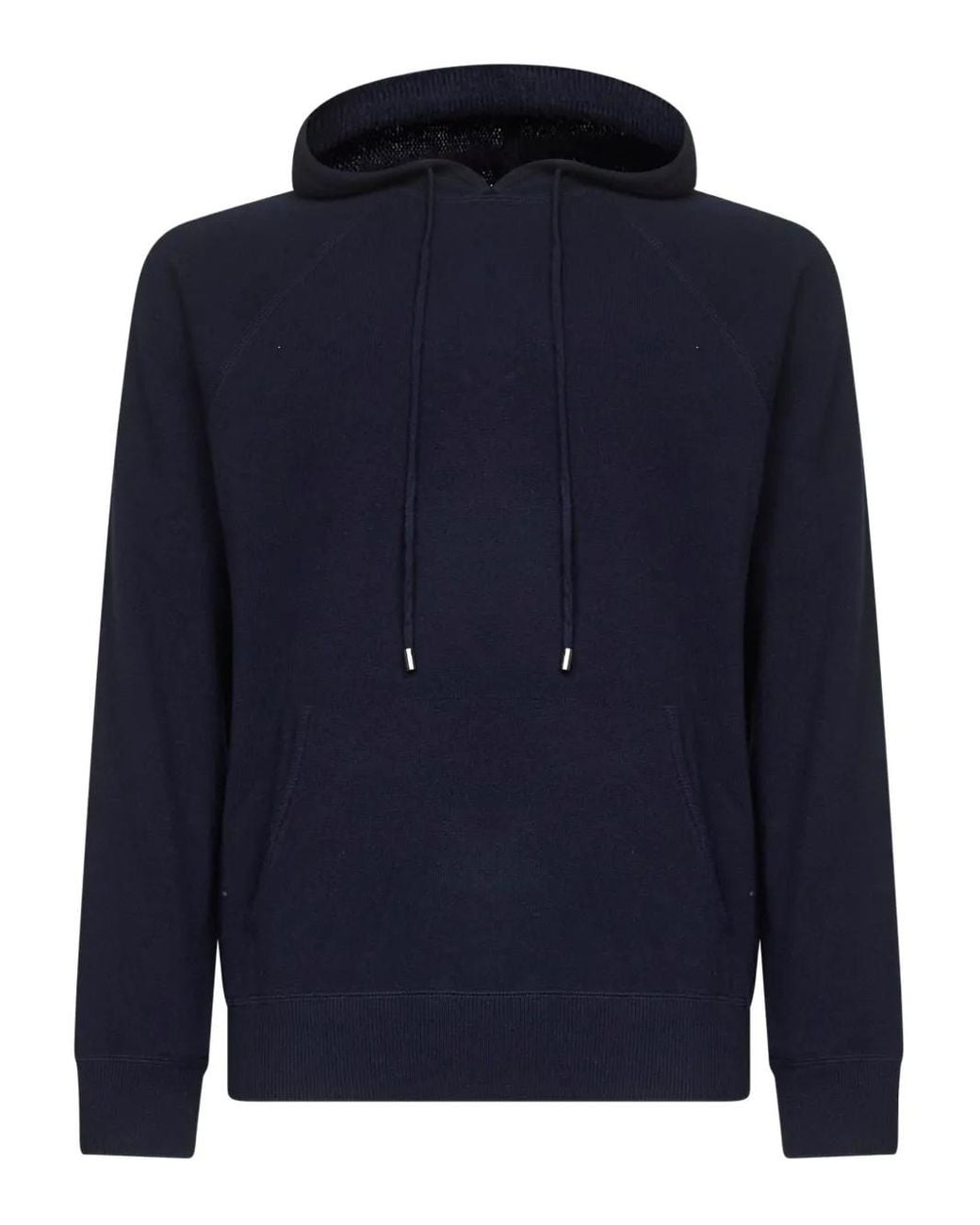 Mc2 Saint Barth Blue Drawstring Hoodie for men