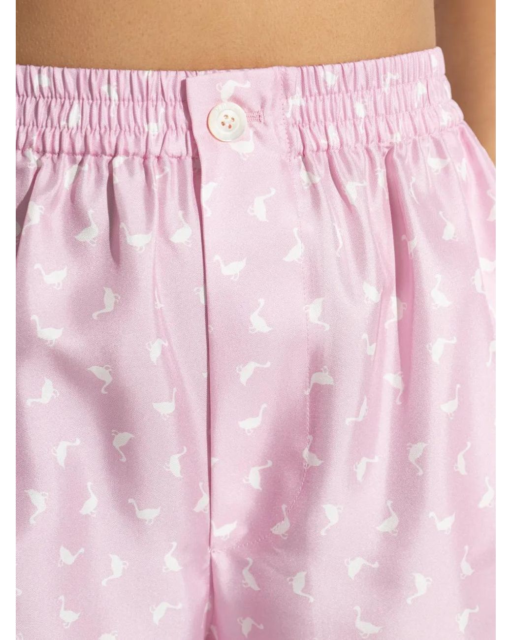 Moschino Pink Short Imprimé