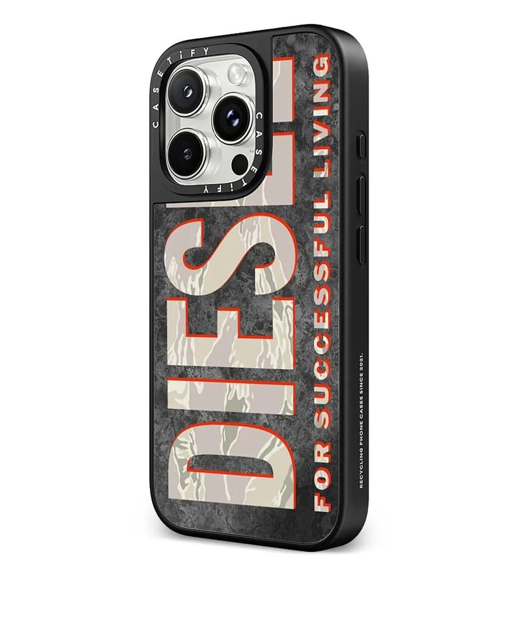 DIESEL X Casetify Moulded Iphone 16 Pro Max Case in Black | Lyst