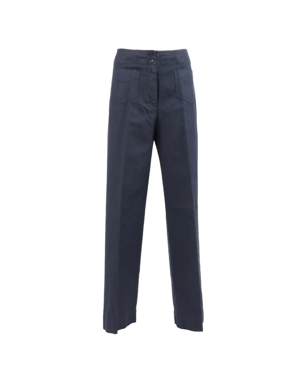 Aspesi Broek Met Veters in het Blue