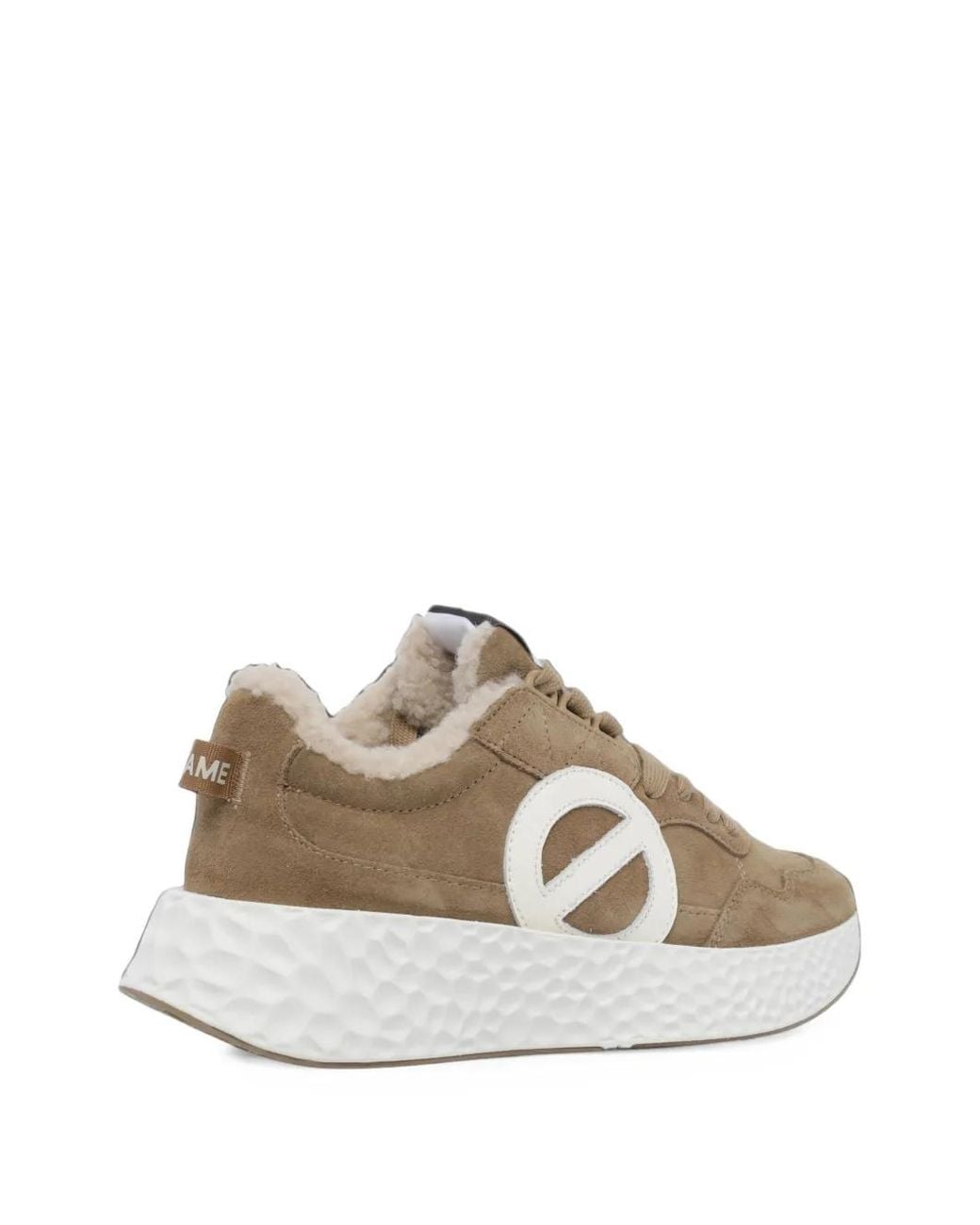 No Name Natural Carter Suede Sneakers
