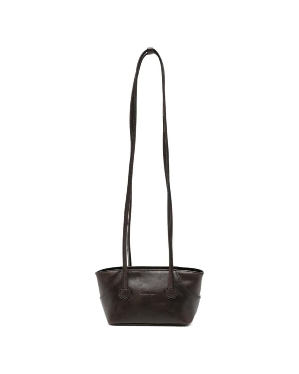 MARGE SHERWOOD White Leather Crossbody Bag