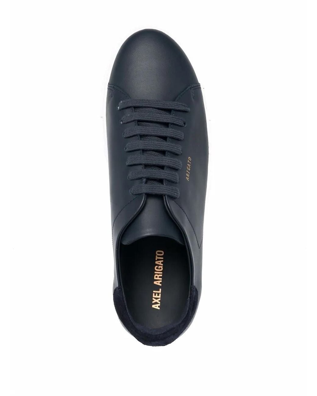 Axel Arigato Gray Logo Low-Top Sneakers for men