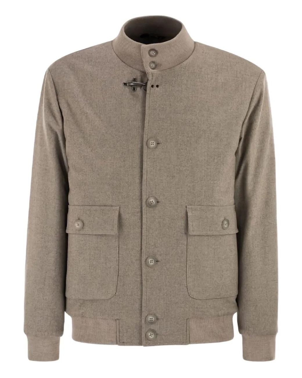 Giacca-Camicia di Fay in Brown da Uomo
